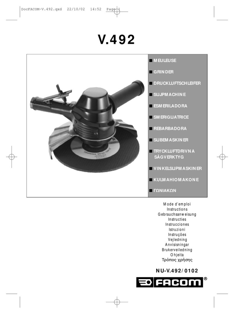 Facom V.492 User manual