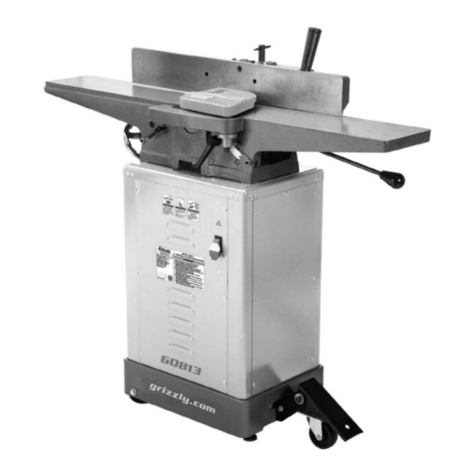 Grizzly G0813 User manual