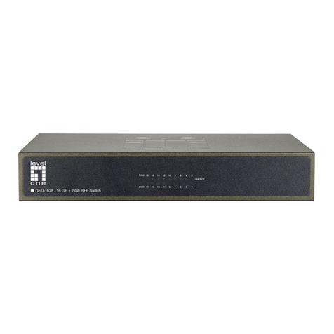 LevelOne GEU-1628 Quick installation guide