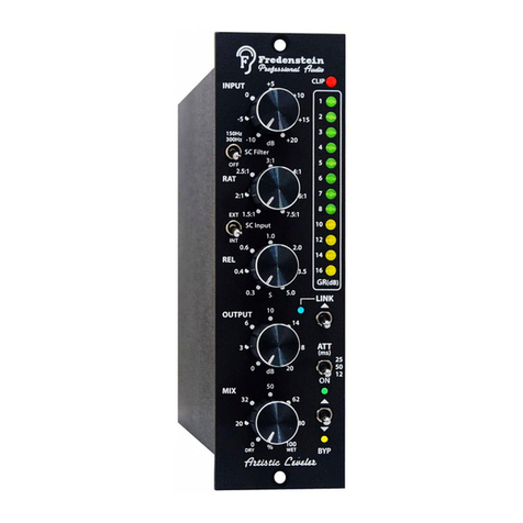 Fredenstein Artistic Leveler operating manual
