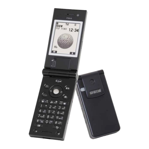 Docomo FOMA P701iD User manual