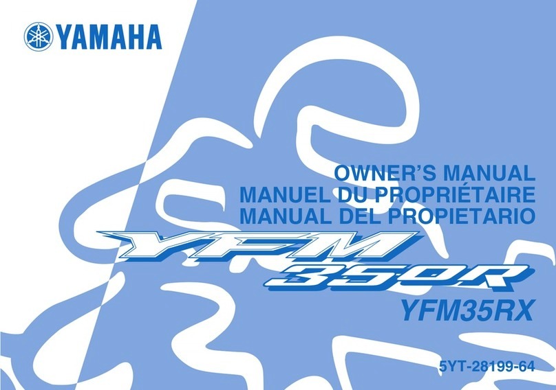 Yamaha YFM35RX User manual