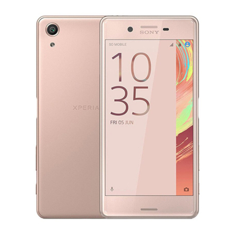 Sony XPERIA X PERFORMANCE user guide