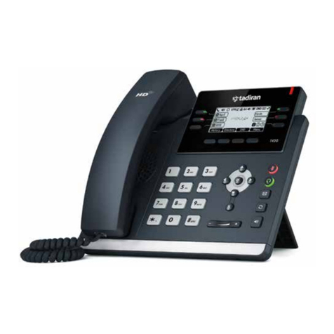 Tadiran Telecom SIP-T42G User manual