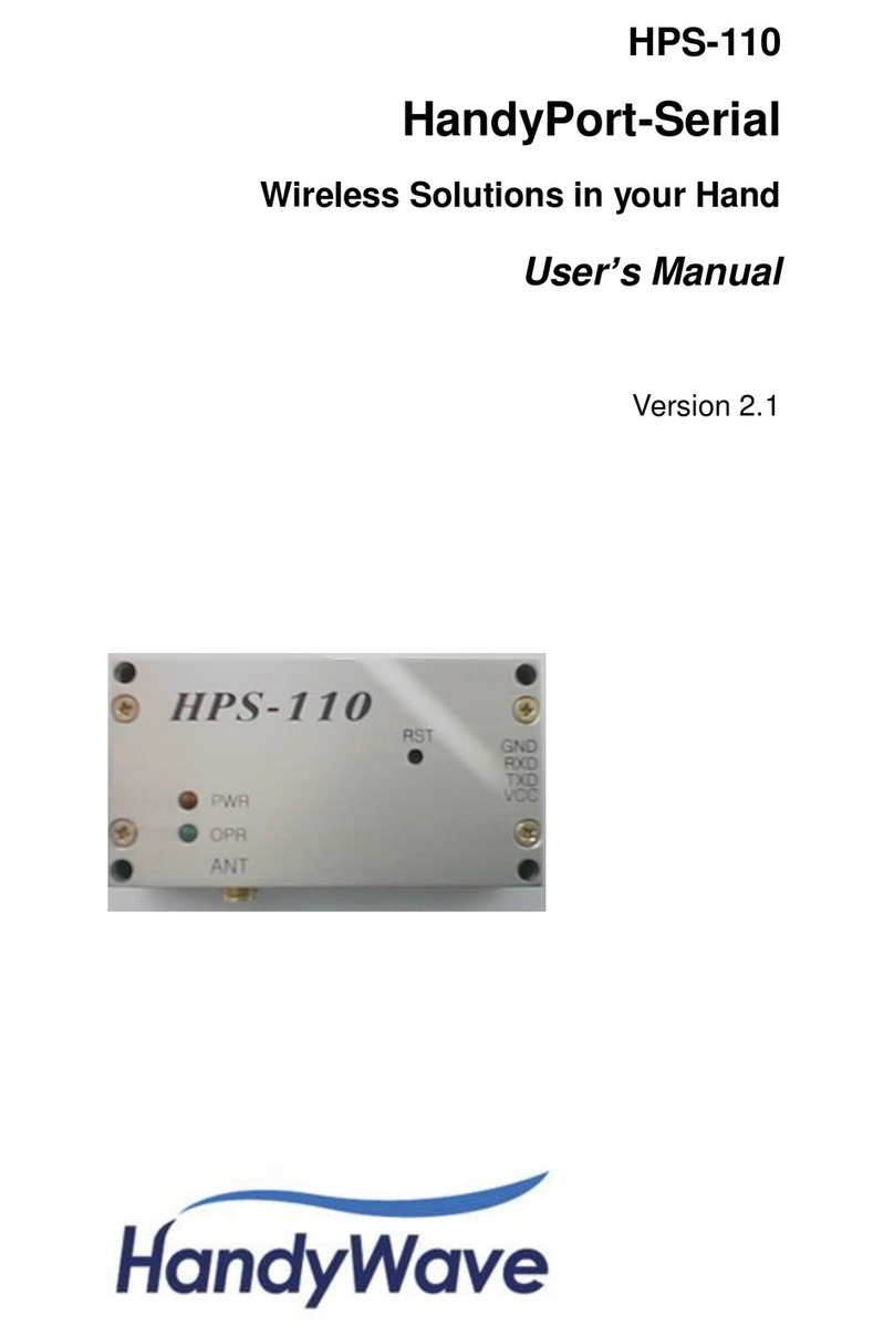 HandyWave HandyPort-Serial user manual