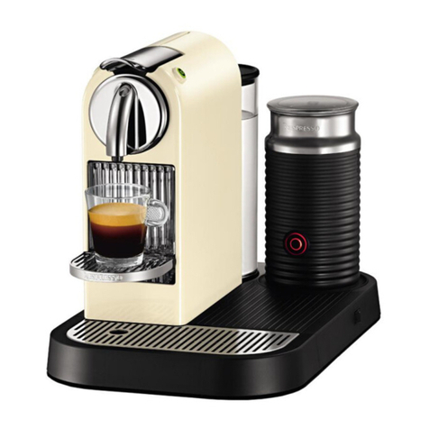 Nespresso KOENIG CitiZ&Milk D121 User manual