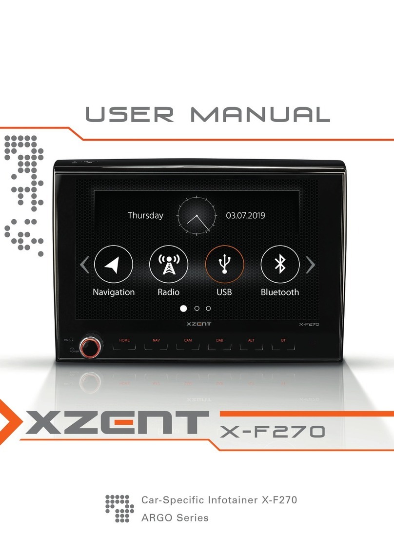 XZENT ARGO Series User manual