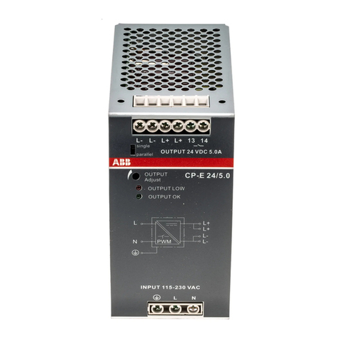 ABB CP-E Series Operating and installation instructions