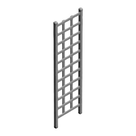 Dura Trel 11177M Providence Trellis Assembly instructions