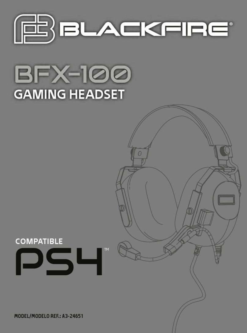 Blackfire BFX-100 User manual