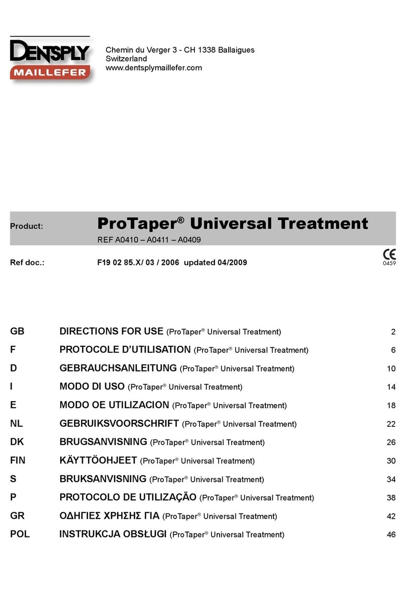 Dentsply Maillefer ProTaper Universal Treatment Manual