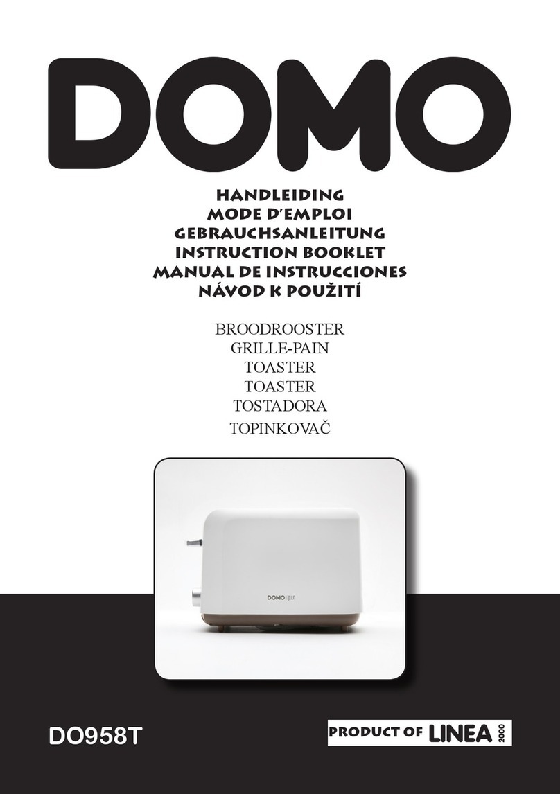 Linea 2000 DOMO DO958T Instruction booklet