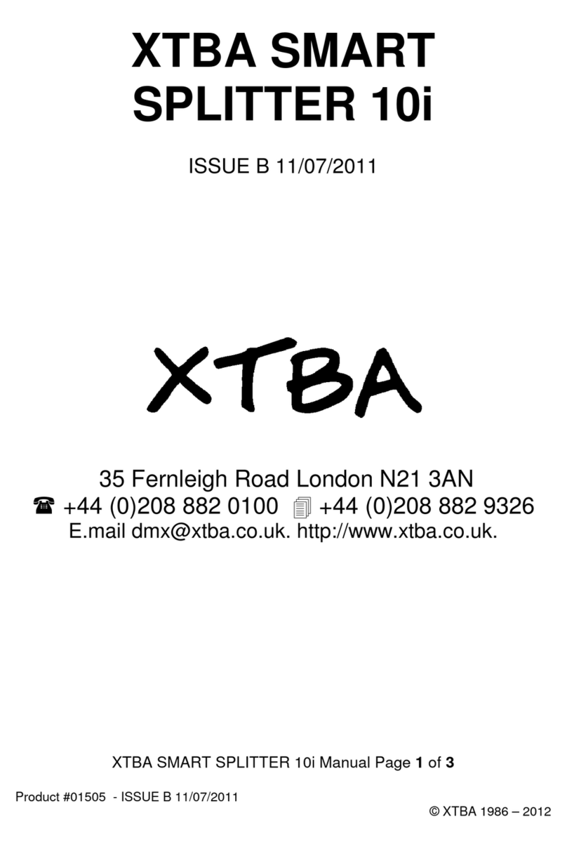XTBA SMART SPLITTER 10i manual