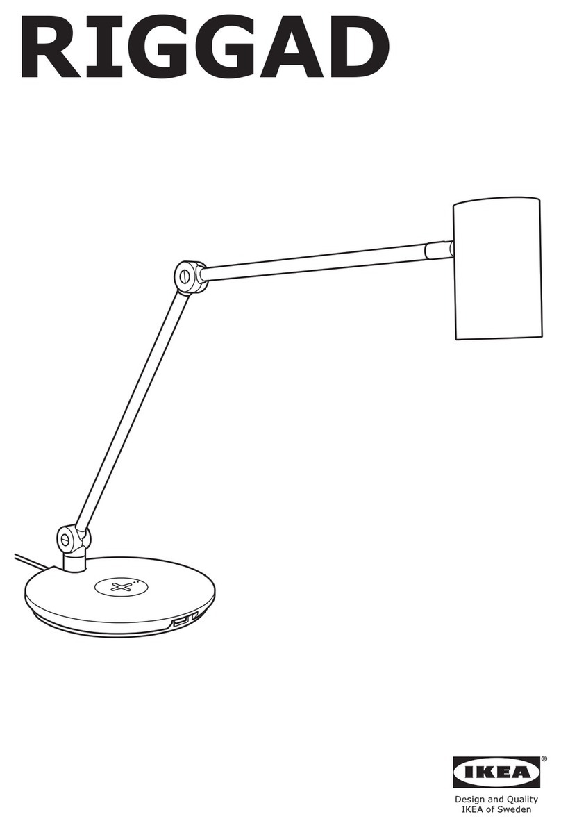 IKEA RIGGAD AA-2190670-1 User manual