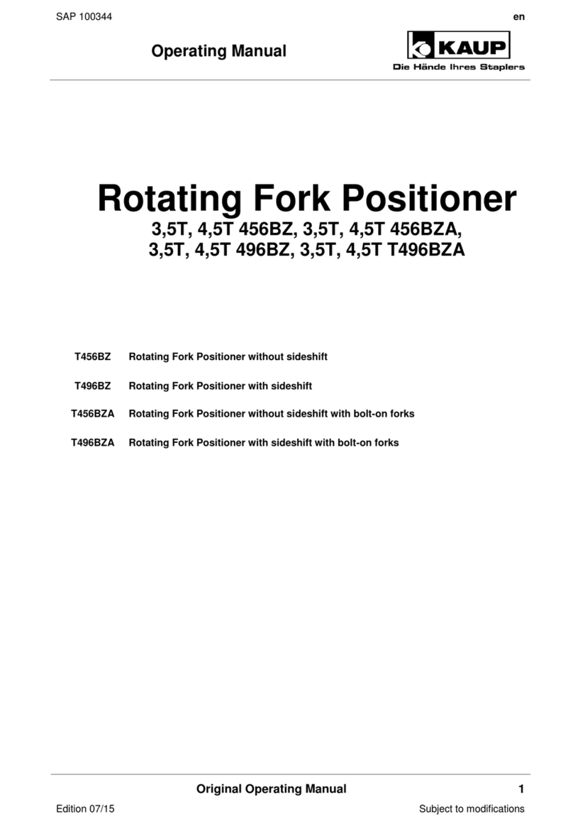 KAUP T456BZ Series User manual