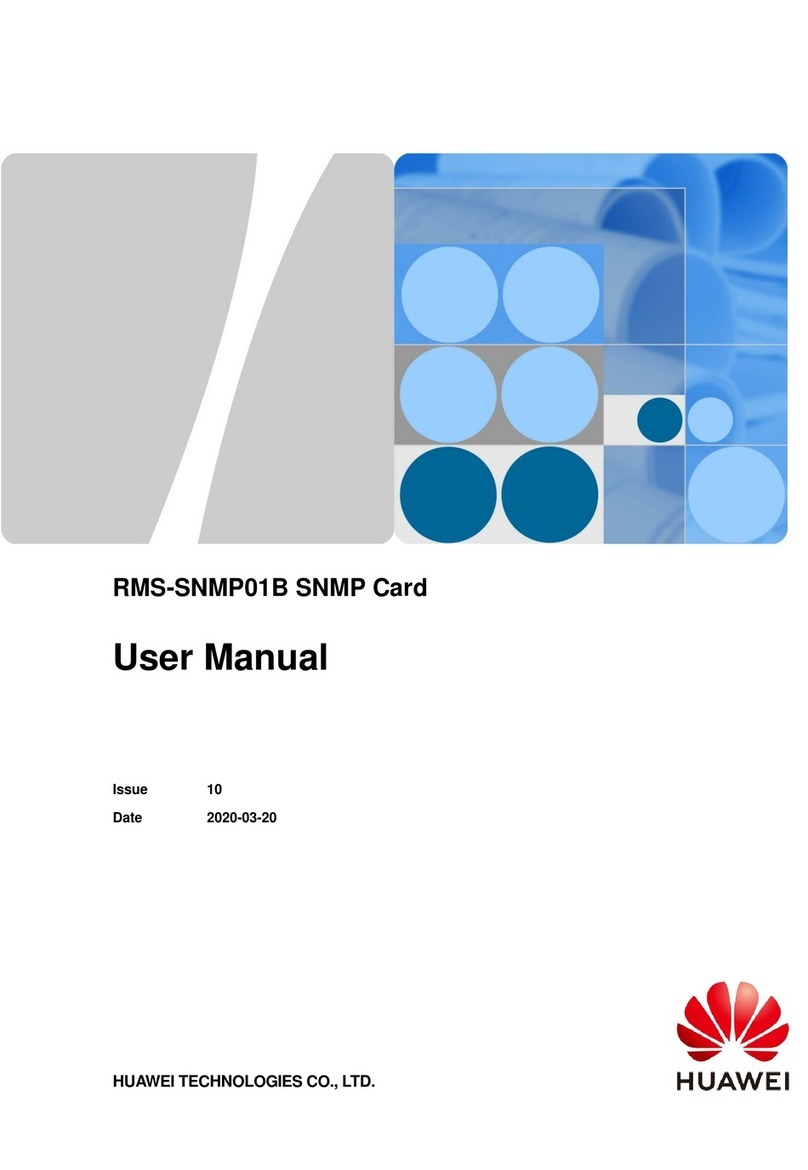 Huawei RMS-SNMP01B User manual Huawei RMS-SNMP01B User manual
