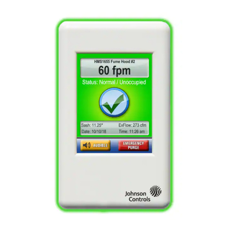 Johnson Controls CMS-1655 Installation and programming manual