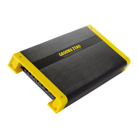 Ground Zero TITANIUM Series User manual