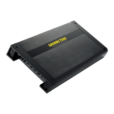 Ground Zero GZTA 4230X-B User manual