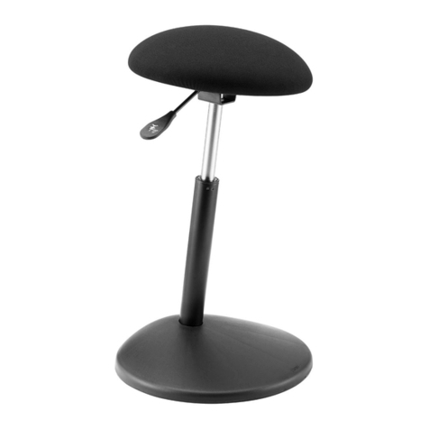 J.Burrows ARDEN SIT STAND STOOL Assembly instructions