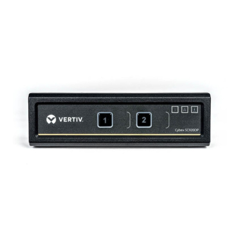 Vertiv Cybex SC 920DP User manual