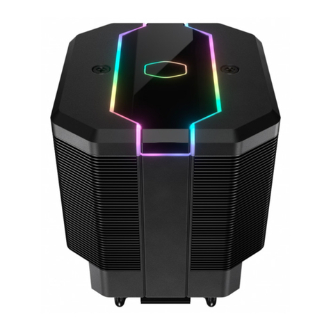Cooler Master MASTERAIR MA620M User manual Cooler Master MASTERAIR MA620M User manual
