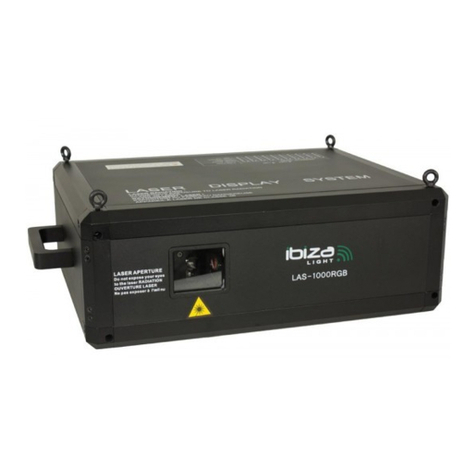 Ibiza LAS-1000RGB user manual