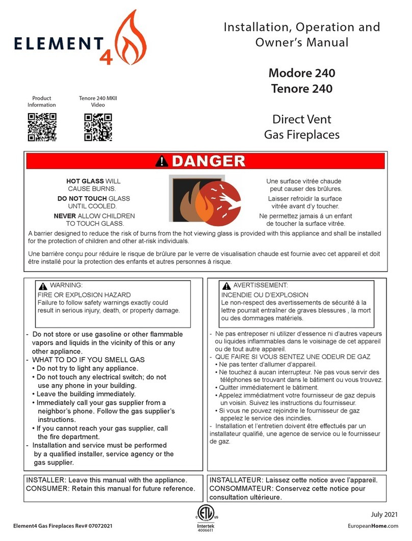 Element4 Modore 240 User manual