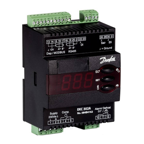 Danfoss EKC 302A instructions