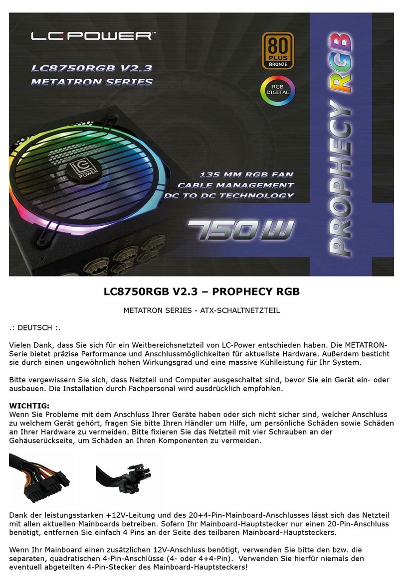 LC-POWER METATRON Series manual