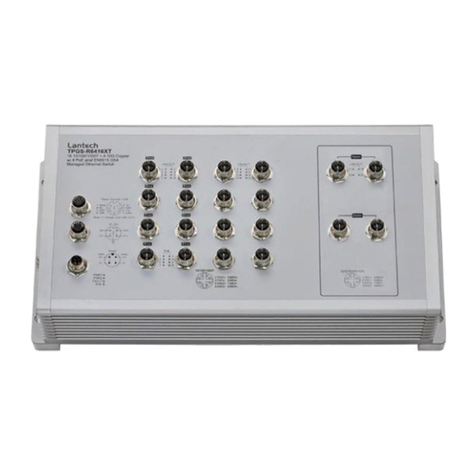 Lantech TGS-R6416XT User manual hardware