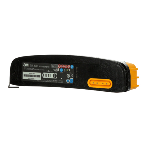 3M Versaflo TR-830 User instructions