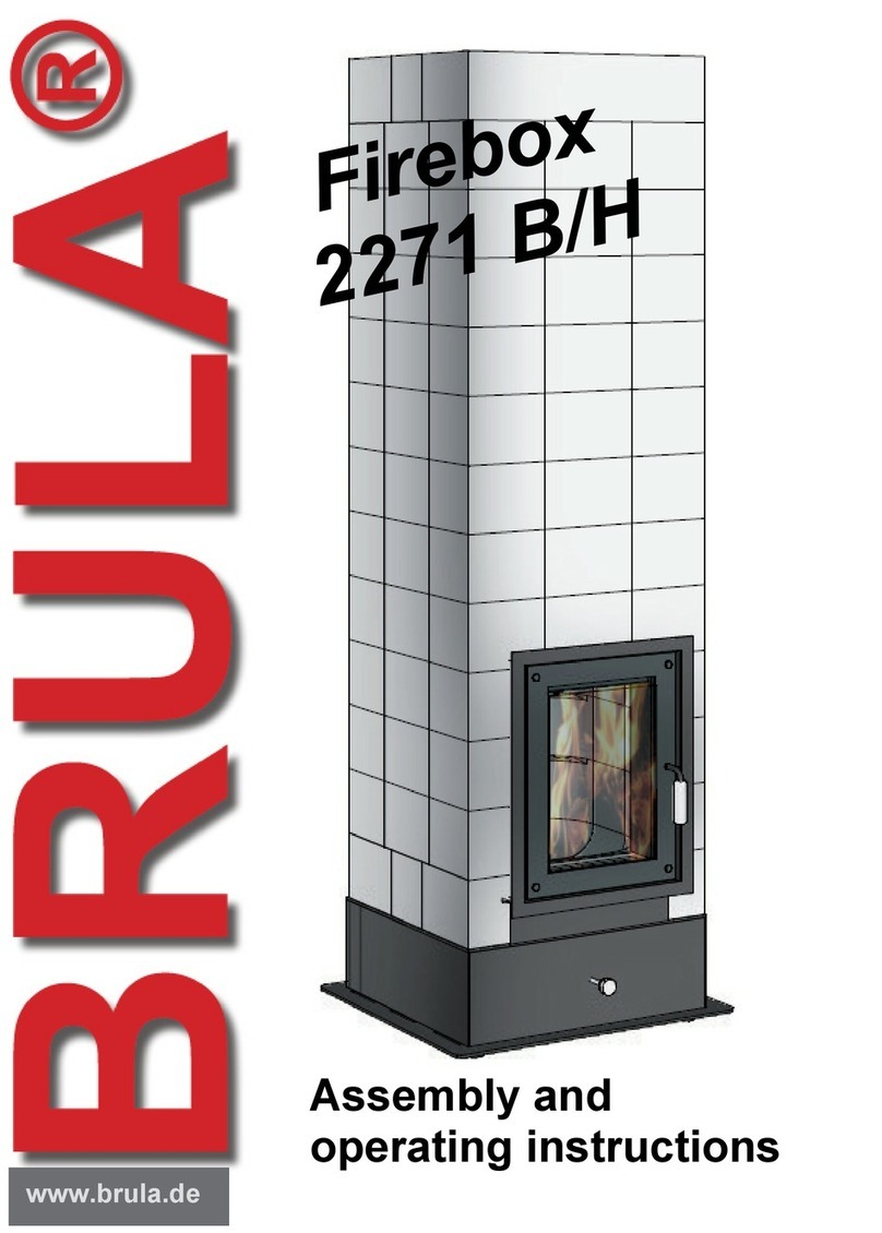 BRULA 2271-B Assembly and operating instructions BRULA 2271-B Assembly and operating instructions