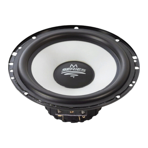 Audiosystem M EVO Series User manual