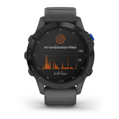 Garmin FENIX 6 PRO Series owner's manual Garmin FENIX 6 PRO Series owner's manual