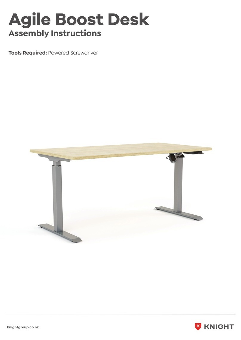 Knight Agile Boost Desk User manual