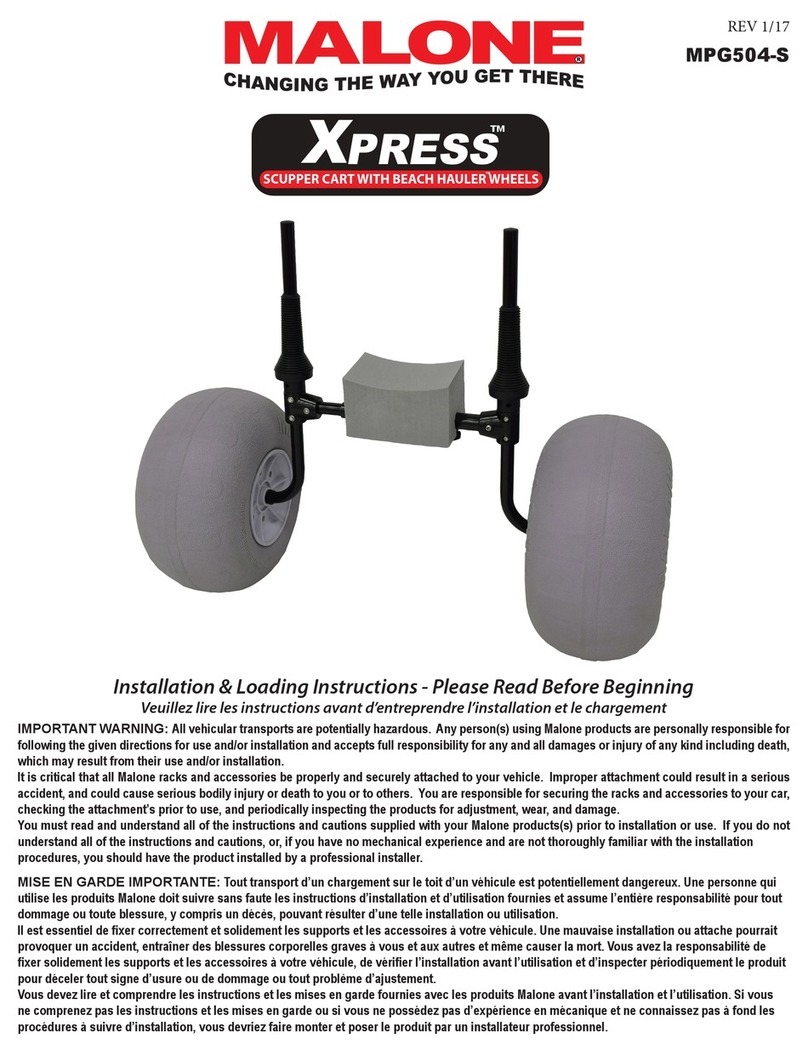 Malone Xpress MPG504-S User manual