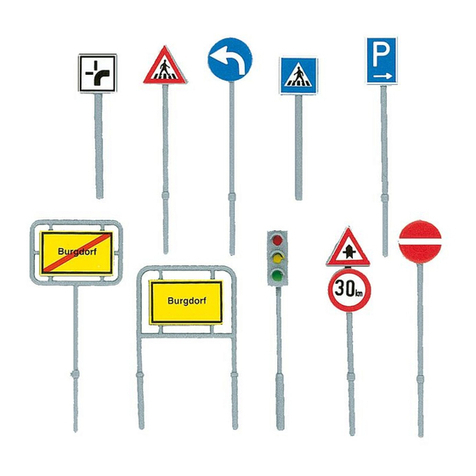 Faller Set of traffic signs quick start guide