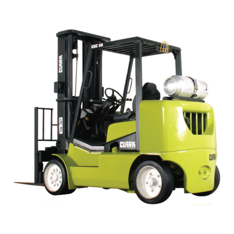 Clark CGC40 L Operator's manual
