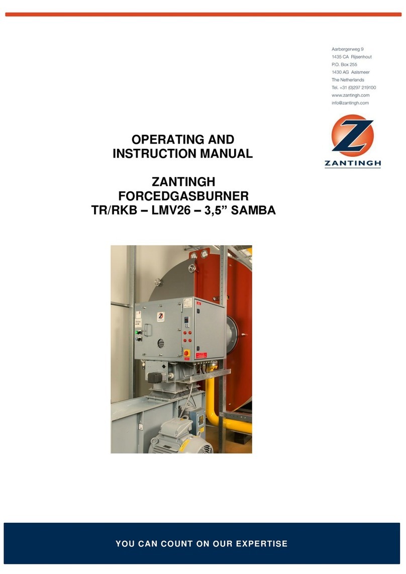 ZANTINGH TR-LMV26 Operating and instruction manual ZANTINGH TR-LMV26 Operating and instruction manual