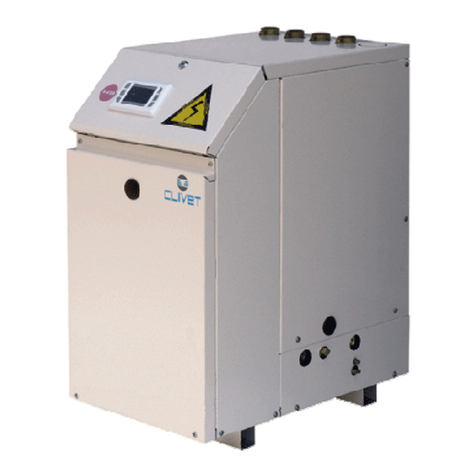 CLIVET WSHN-EE 17 Installation and use manual