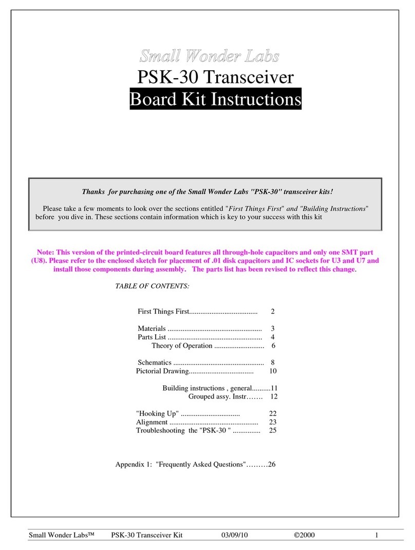 Small Wonder Labs PSK-30 Kit instructions