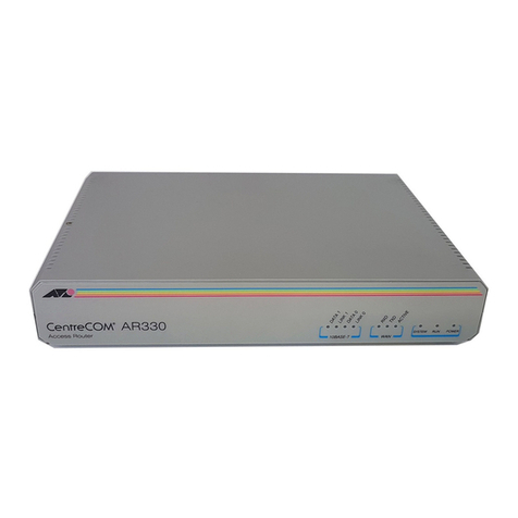 Allied Telesis AR Router Series Application guide