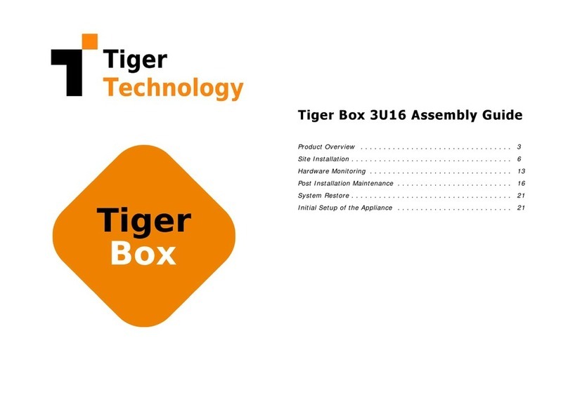 Tiger Technology Tiger Box 3U16 Assembly guide