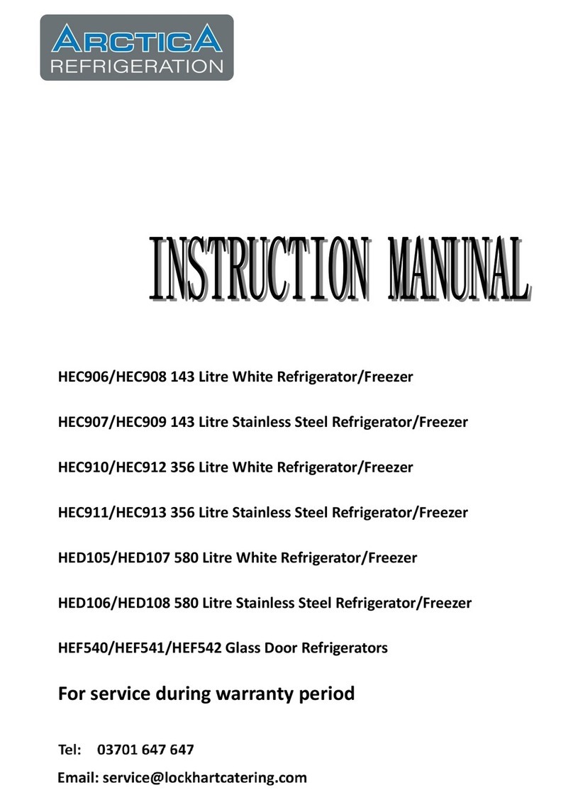Arctica HEC906 instruction manual