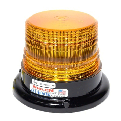 Whelen Engineering Company 2015 Series installation guide