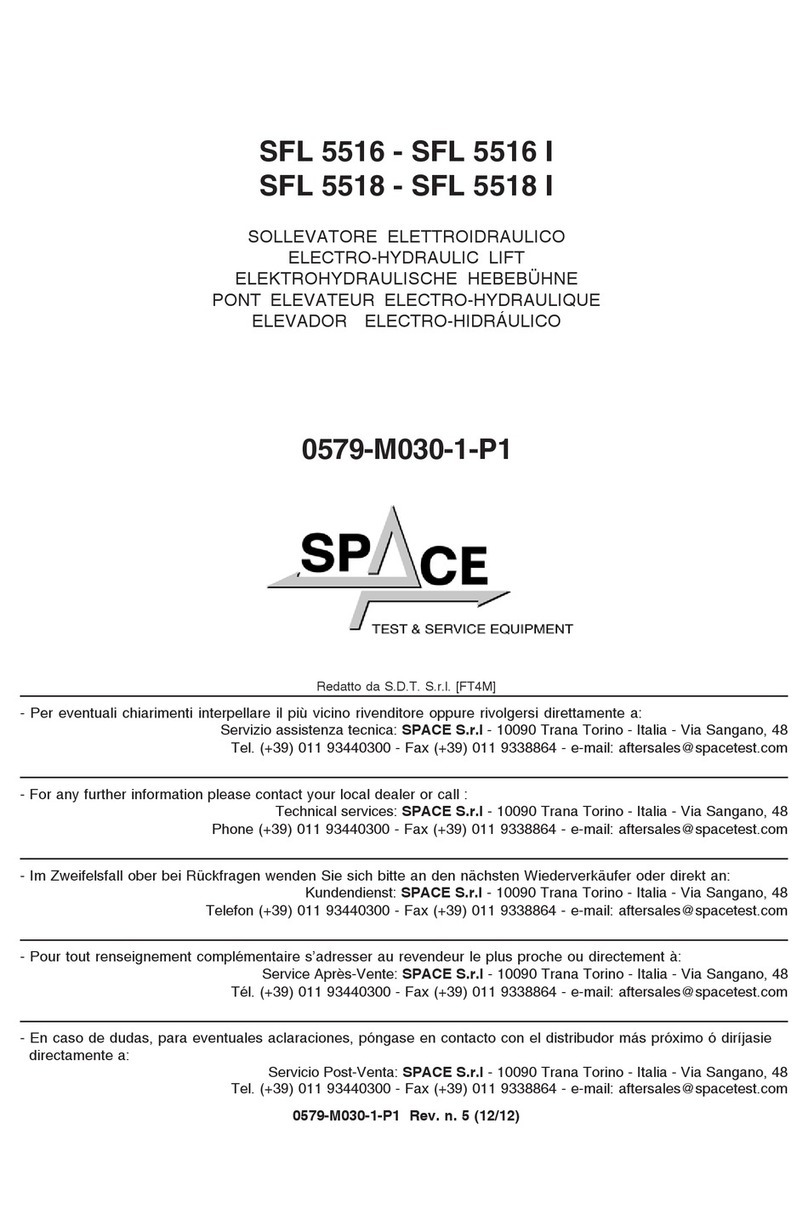 Space SFL 5516 manual