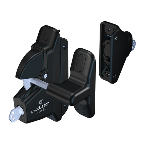 D&D Technologies Lokk-Latch PRO-SL instructions