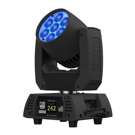 Chauvet ROGUE R1X Spot Quick reference guide