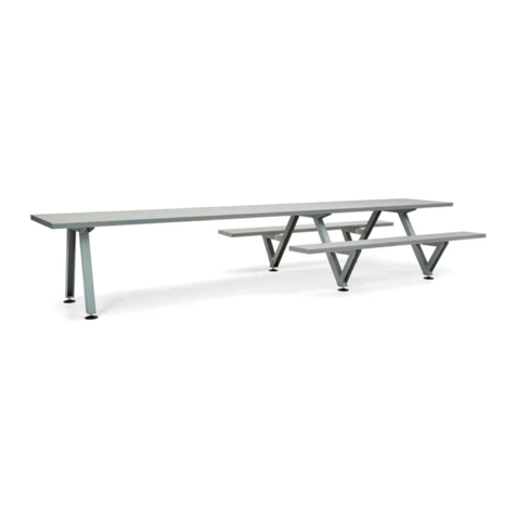 Extremis MARINA TABLE Quick setup guide